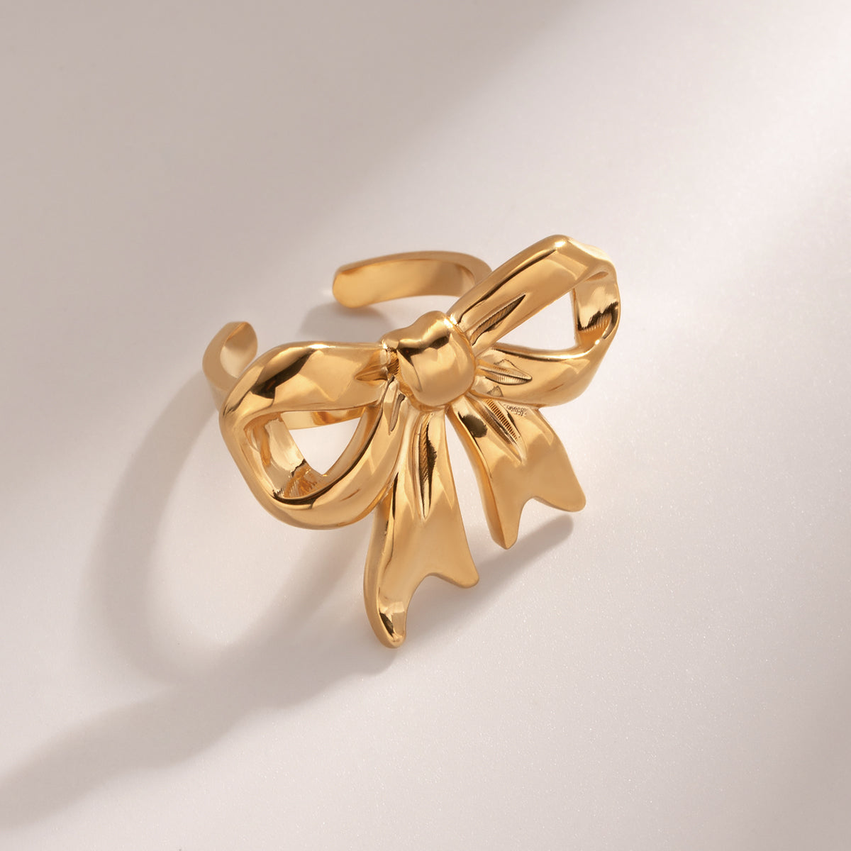 Bow Adjustable Ring