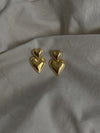 Gorgeous Azalia Double Heart Earrings