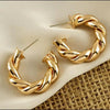 Crossiant Hoops